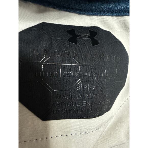 Under Armour Unstoppable Gore Windstopper Blue Zip Hoodie Windbreaker Jacket S - Picture 3 of 4